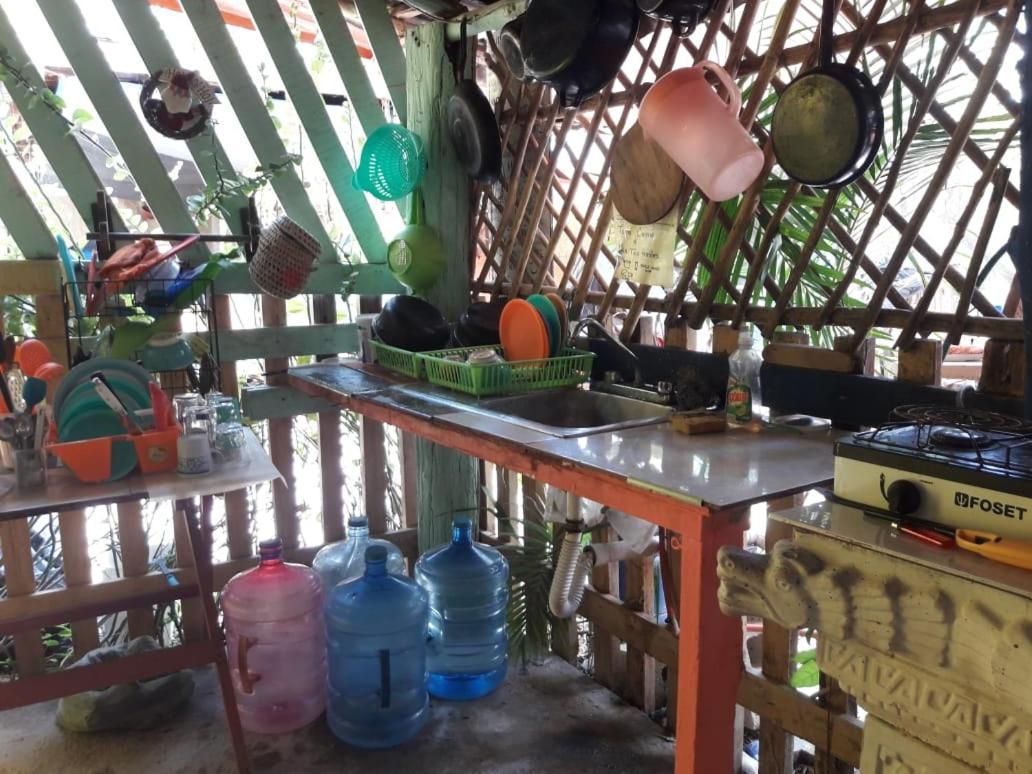 Hostal Y Camping Las G Bacalar Zewnętrze zdjęcie