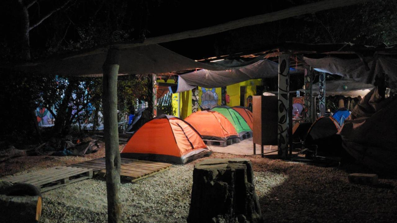 Hostal Y Camping Las G Bacalar Zewnętrze zdjęcie