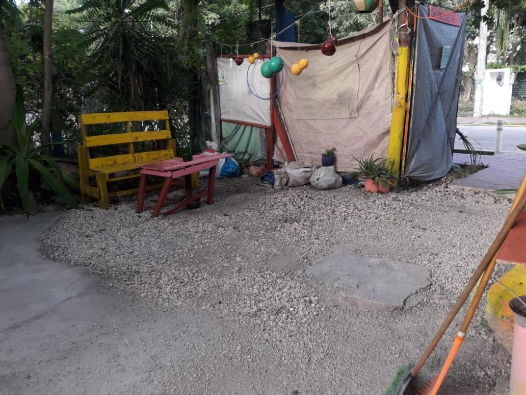 Hostal Y Camping Las G Bacalar Zewnętrze zdjęcie
