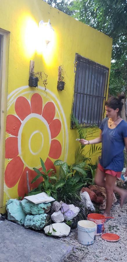 Hostal Y Camping Las G Bacalar Zewnętrze zdjęcie