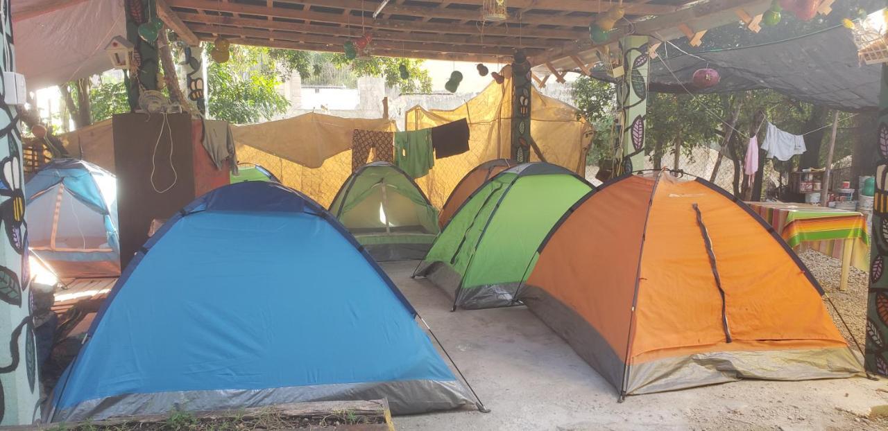Hostal Y Camping Las G Bacalar Zewnętrze zdjęcie