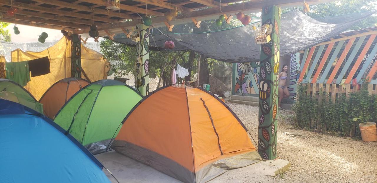 Hostal Y Camping Las G Bacalar Zewnętrze zdjęcie